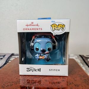 Hallmark Stitch with Black Headphones Ornament